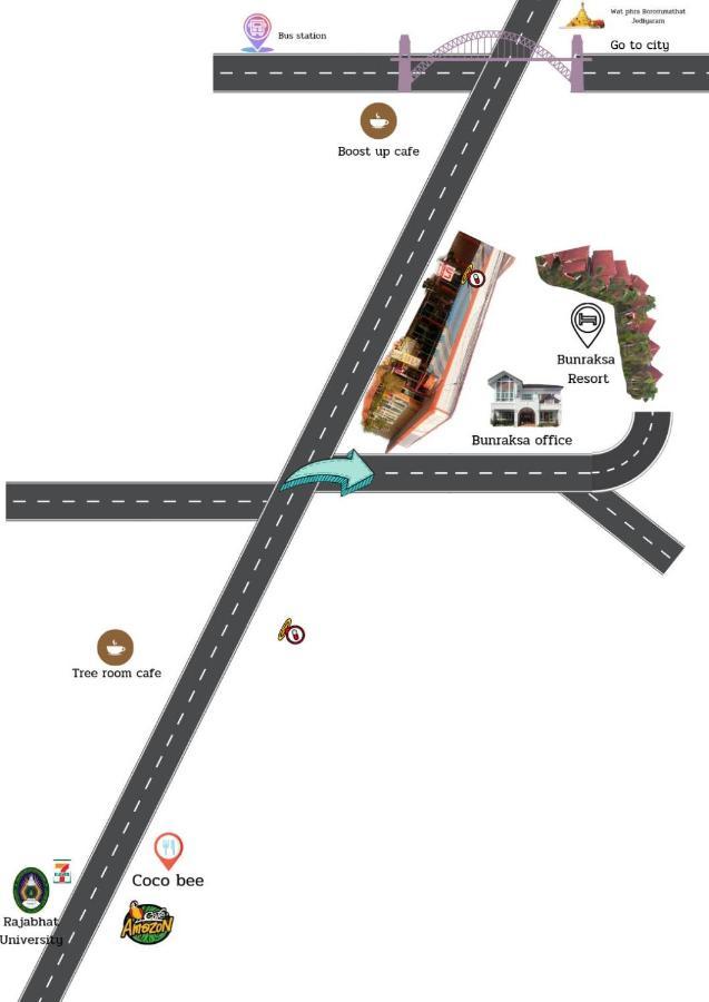 Bunraksa Resort 캄팽 펫 외부 사진